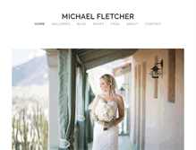 Tablet Screenshot of michaelfletcherphotography.com